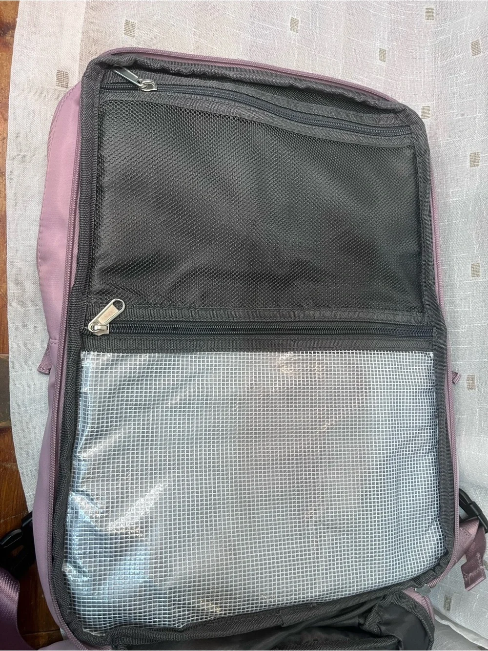 Stylish Light Purple Backpack - perfect for travel